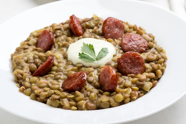 Mennyibe kerül a lencsefőzelék elkészítése szilveszterre?