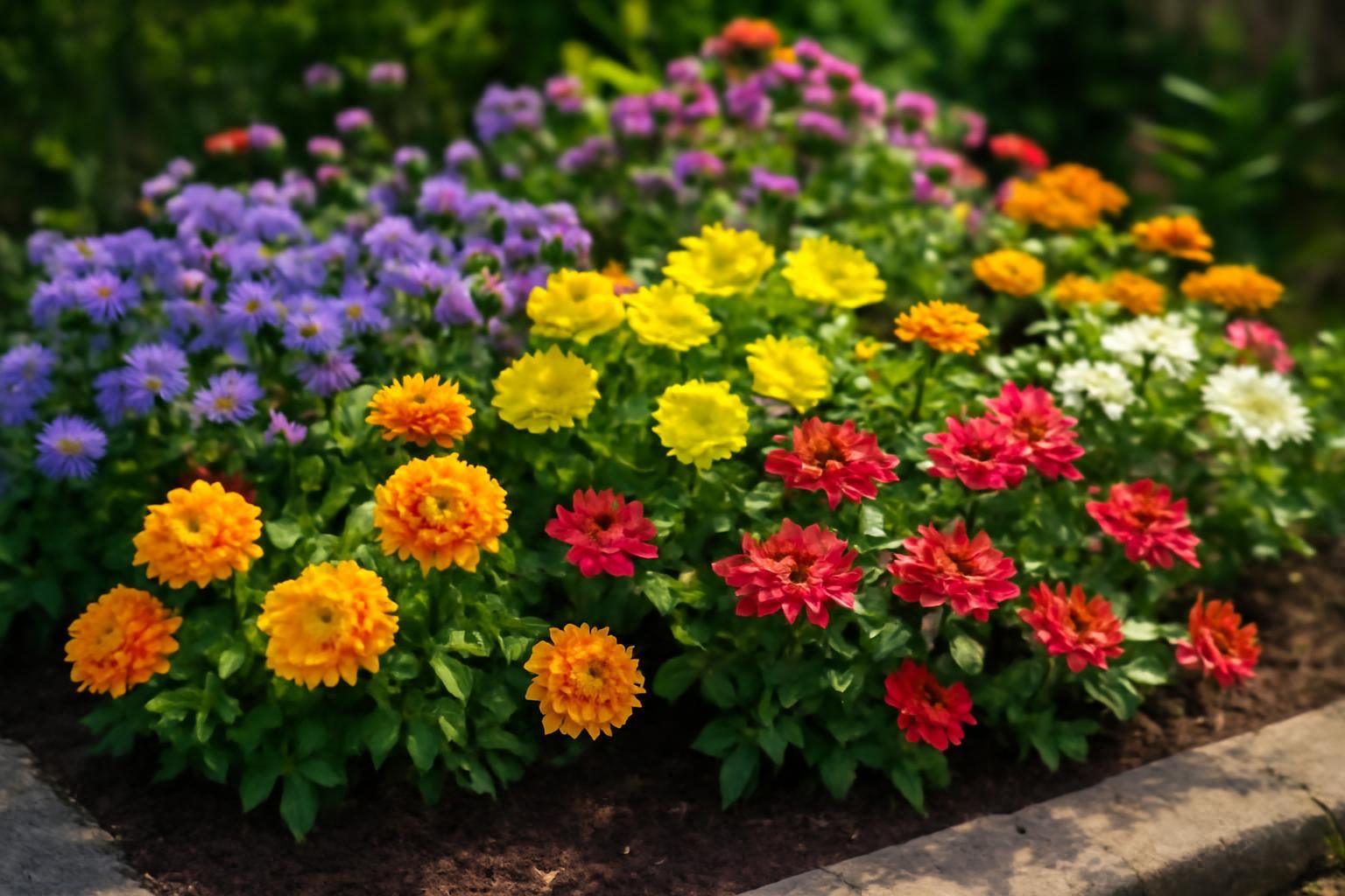 Mennyibe kerül egy egynyári virágágyás?