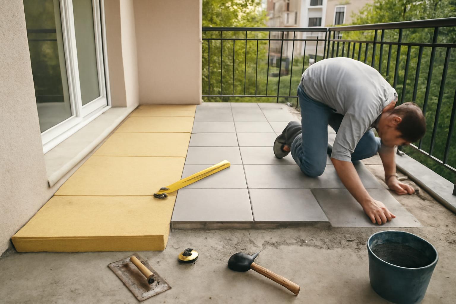 Mennyibe kerül egy erkély felújítása? Szigetelés és burkolás árak